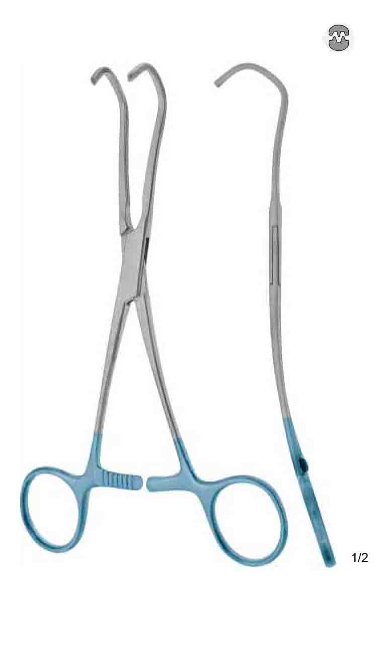 DE BAKEY -DERRA TİTANYUM ATRAVMATİK KLEMP 16,5 CM